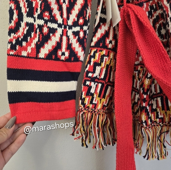 Mother The Belted Short Cardigan in Bass Culture - Picture 3 of 8